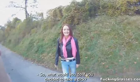 هتی یک دختر سرخ عكس كوس خارجي را گرفت